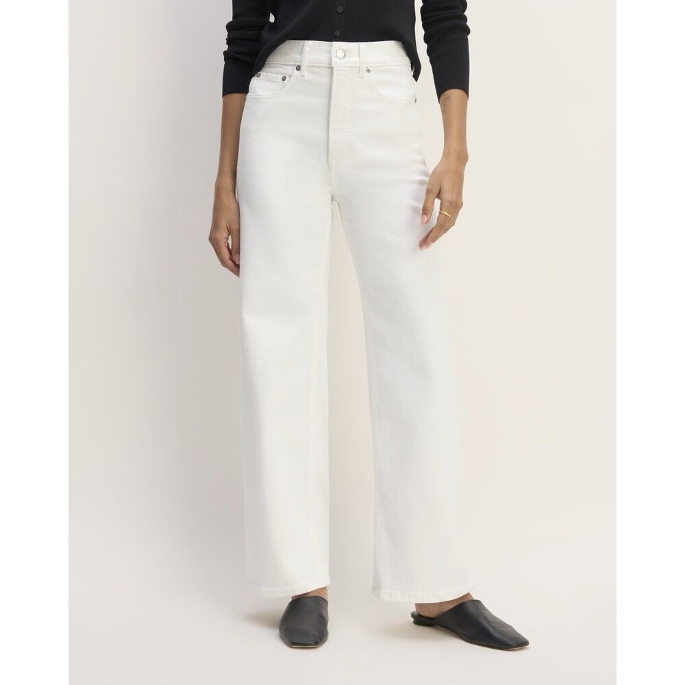 Everlane The Way High Sailor White Jean Size 29R